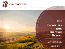 Tablet Screenshot of napa-institute.org